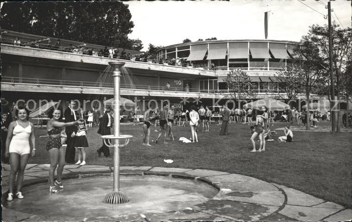 Lausanne Ouchy La Plage et la Rotonde