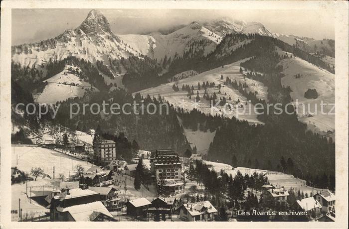 Les Avants Vue generale