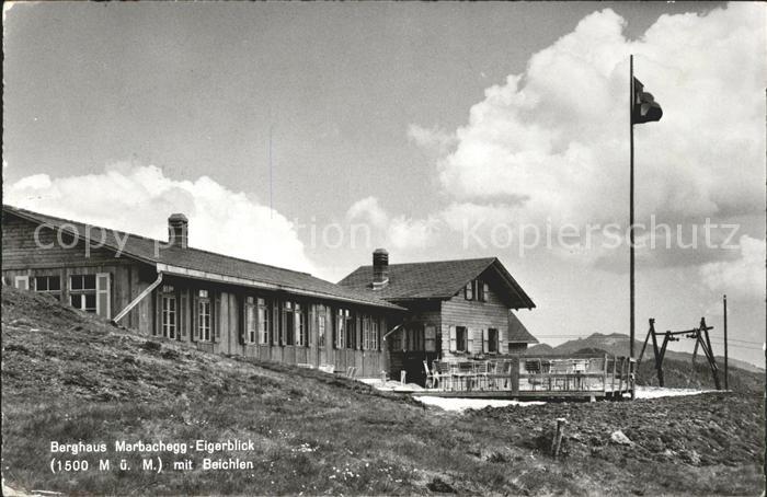 Marbachegg Berghaus Marbachegg Eigerblick mit Beichlen