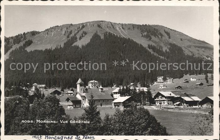 Morgins Vue generale