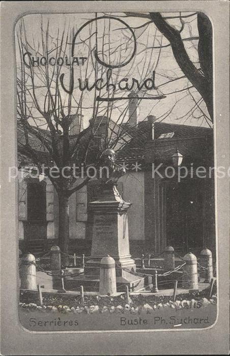 Serriere Neuchatel Buste Ph Suchard
