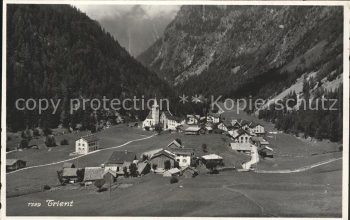 Trient Martigny Vue generale