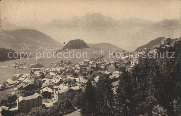 Leysin et la Dent du Midi