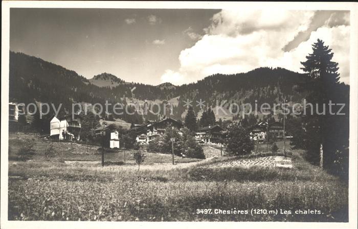 Chesieres Les chalets