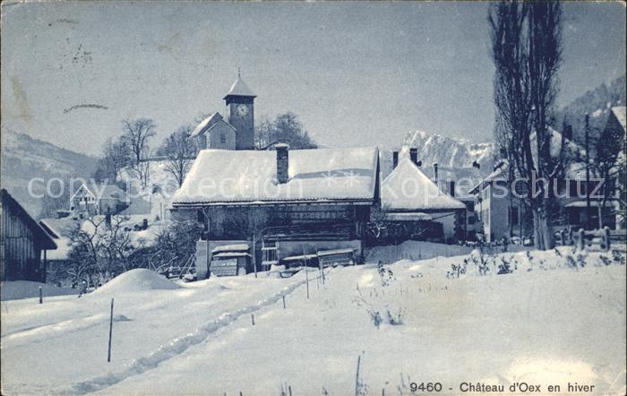 Chateau-d Oex en hiver