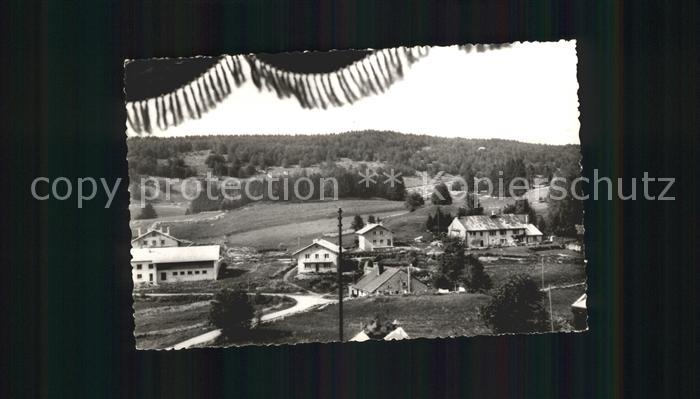 Les Rousses Hotel du Risoux Lac vue de la terrasse