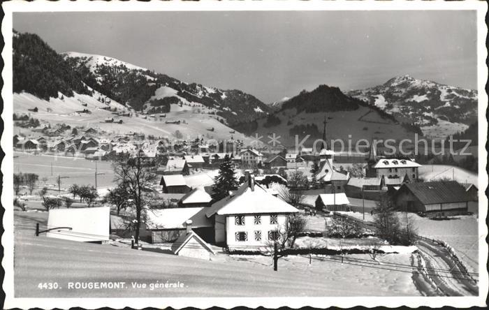 Rougemont Pays-d Enhaut Vue generale