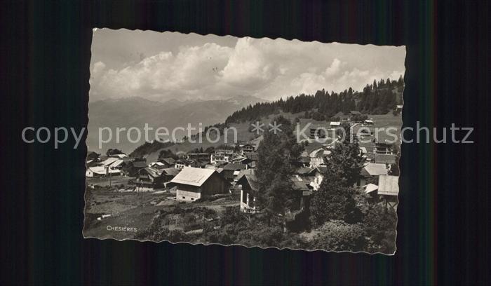 Chesieres Vue generale