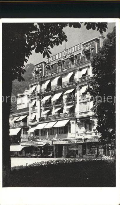 Montreux VD Splendid Hotel