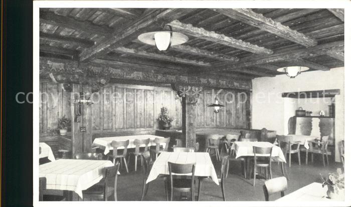 Beckenried Bergstation Klewenalp Gastraum