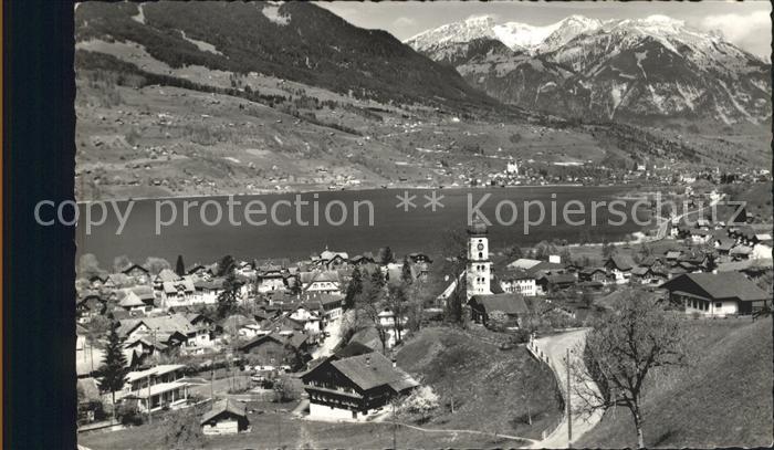 Sachseln OW am Sarnersee mit Pilatus