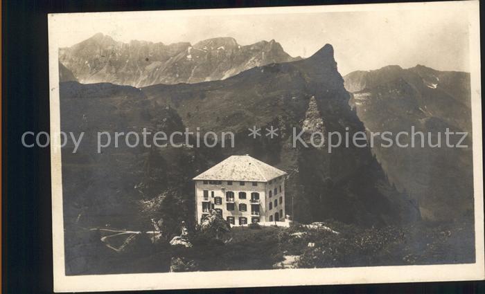 Engelberg OW Hotel Tr?bsee mit Bitzistock