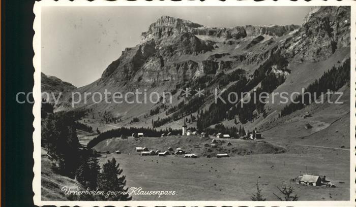 Urnerboden mit Klausenpass