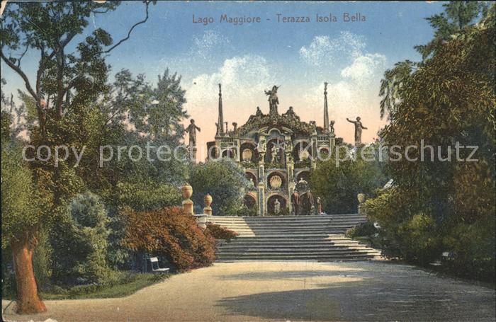 Isola Bella Lago Maggiore Terazza