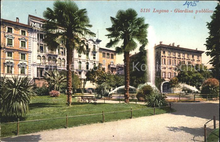 Lugano TI Giardino pubblico