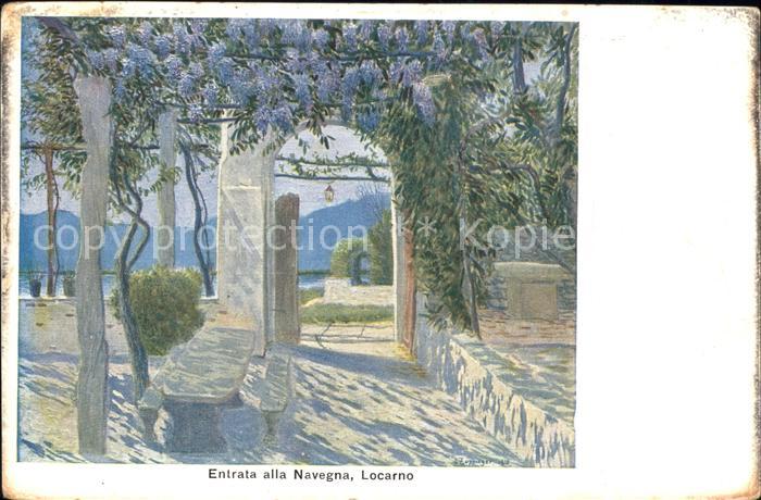 Locarno TI Entrata alla Navegna Garten