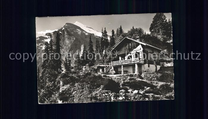 Kandersteg BE Stockbahn Restaurant Bergstation