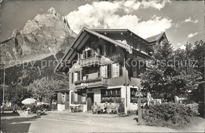 Kandersteg BE Hotel Alpenblick Hans Ogi