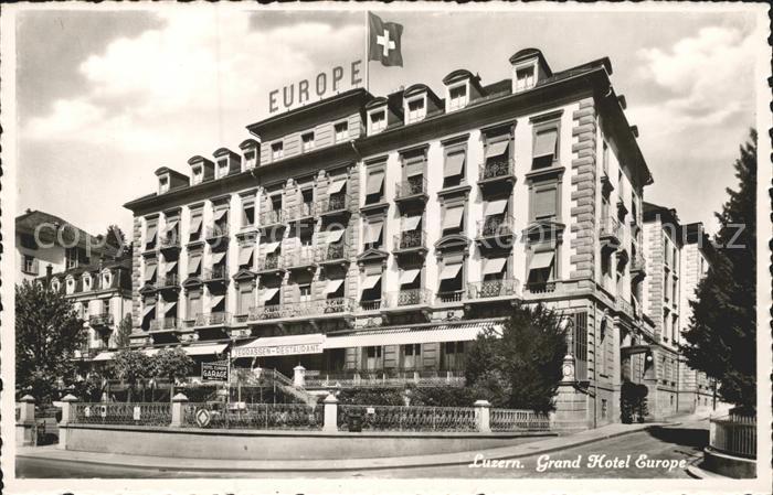 Luzern LU Grandhotel Europe