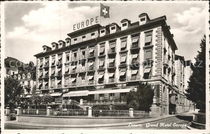 Luzern LU Grandhotel Europe