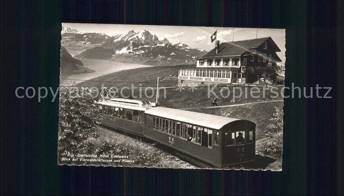 Rigi Staffel Hotel Edelweiss Vierwaldstaettersee Pilatus Bahn