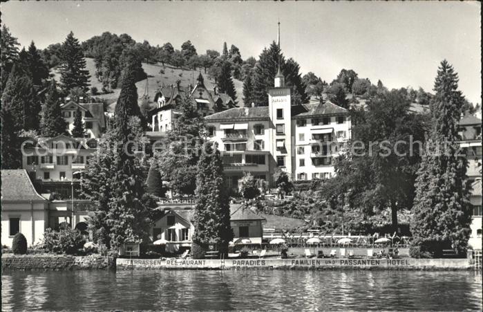 Weggis Vierwaldstaettersee Hotel Paradies