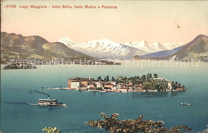 Lago Maggiore Isola Bella Isola Madre e Pallanza Pano