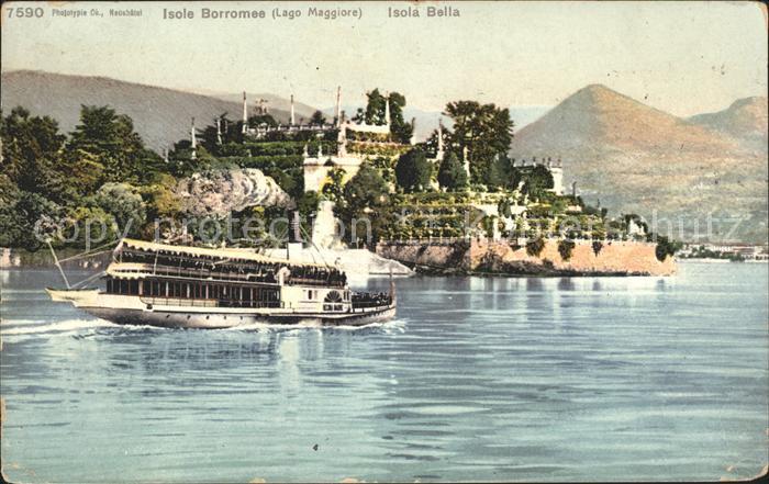 Lago Maggiore Isola Berromae e Isola Bella Fähre