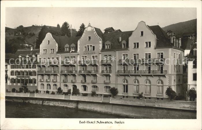Baden AG Bad Hotel Schwanen