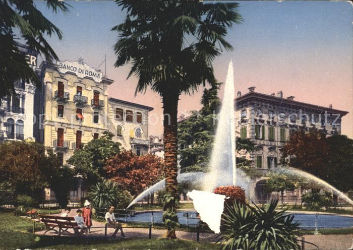 Lugano TI Giardino pubblico Fontaene