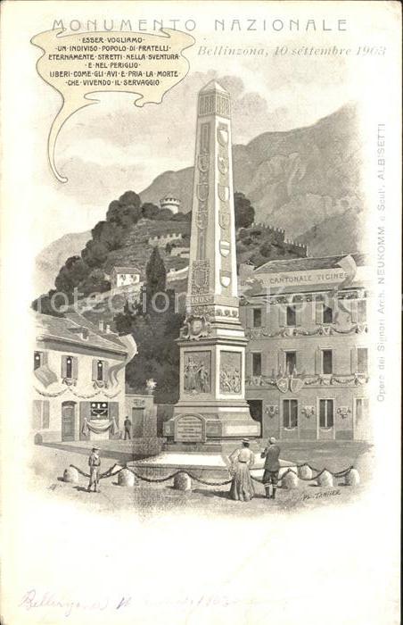 Bellinzona Monumente Nazionale
