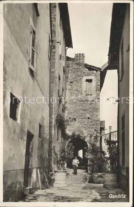 Gandria Lago di Lugano Dorfpartie