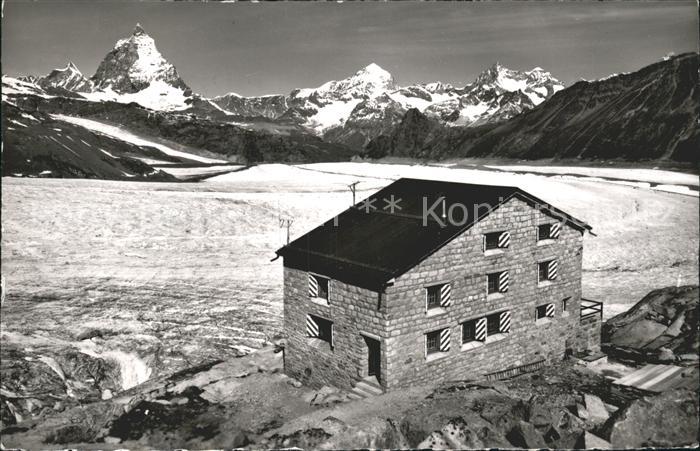 Zermatt VS Monte Rosa Huette Matterhorn Dent Blanche