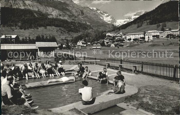 Leukerbad Thermal Fussbad Gruppenbild
