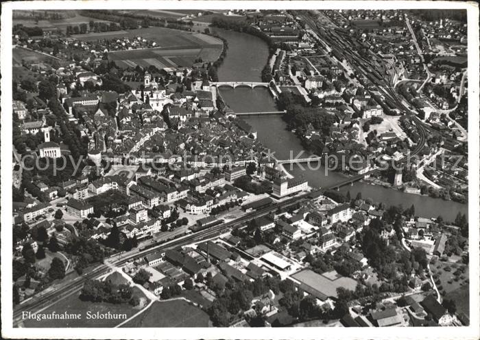 Solothurn Fliegeraufnahme