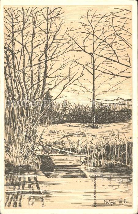 Spendenkarte Schulreisefond Zeichnung Schueler Gymnasium Bern An der Giessen