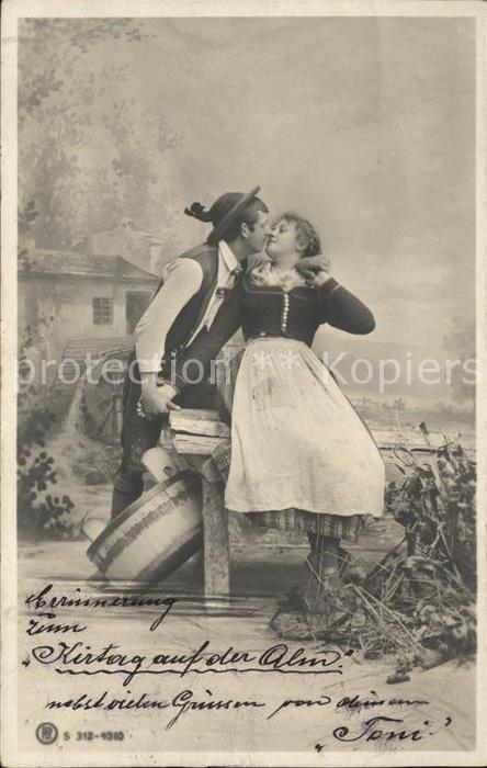 Foto RPH Nr. 312-4310 Paar Alm Wassermühle