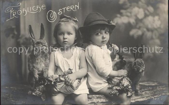 Kinder Child Enfants Ostern Hasen