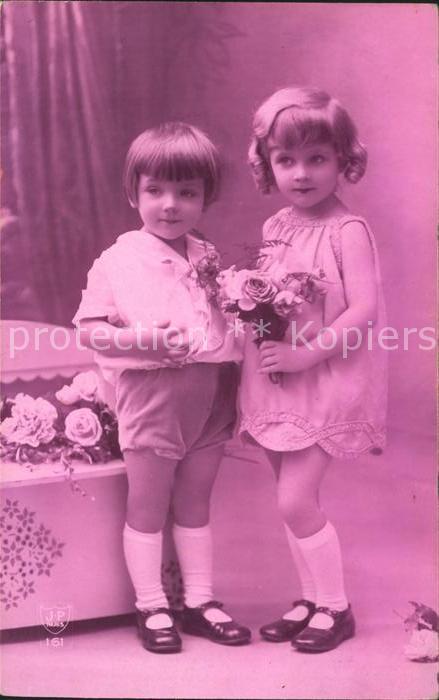 Foto JP Paris Nr. 161 Kinder Rosen