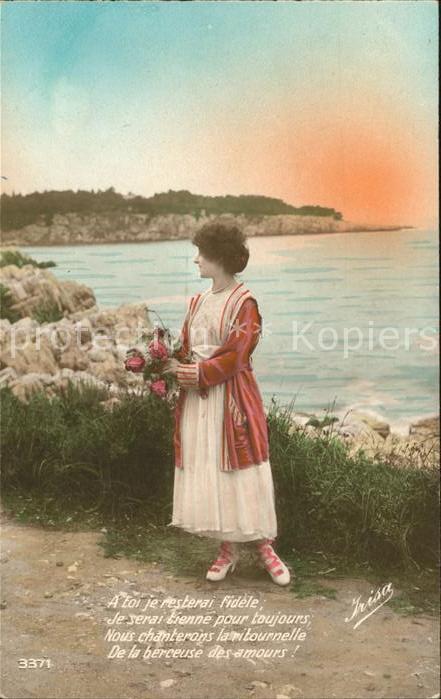 Foto Irisa Nr. 3371 Frau Rosen Gedicht