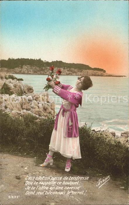 Foto Irisa Nr. 3371 Frau Rosen Gedicht