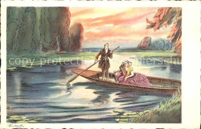 Verlag CCM Nr. 2576-2 Paar Bootsfahrt Paddel