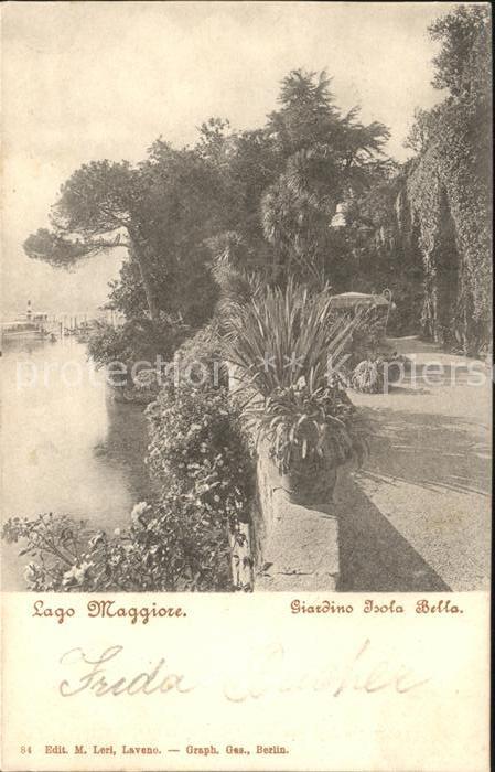 Isola Bella Lago Maggiore Giardino