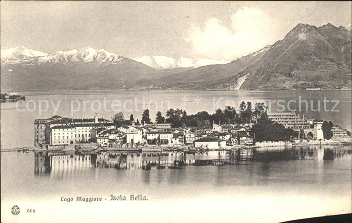 Isola Bella Lago Maggiore Panorama