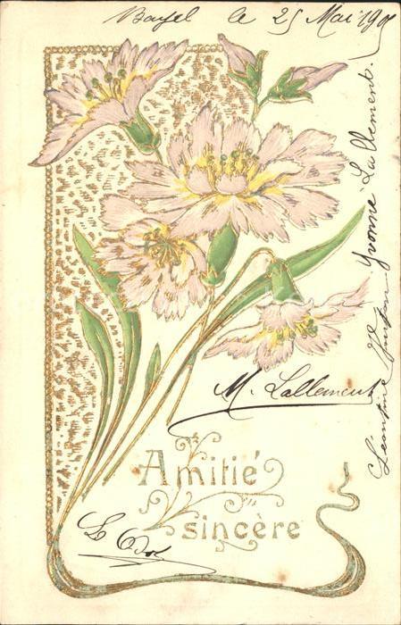 Blumen Nelken Freundschaft