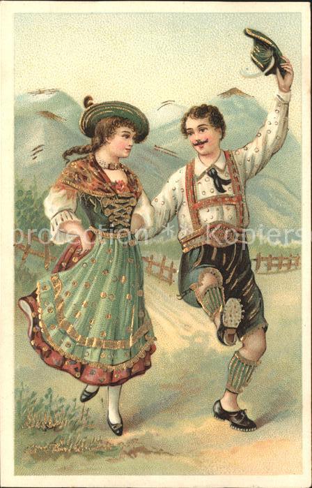 Tanz Taenzer Trachten