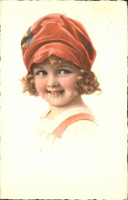Kinder Child Enfants Maedchen Locken Muetze