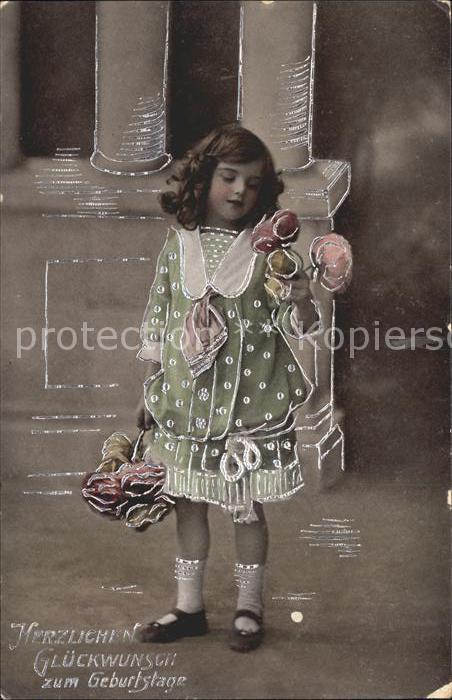 Geburtstag Kind Blumen