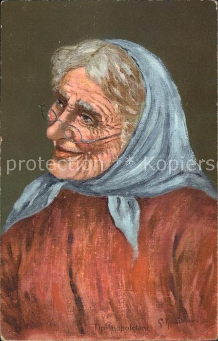 Neapel Napoli Tipi napoletani Nonna