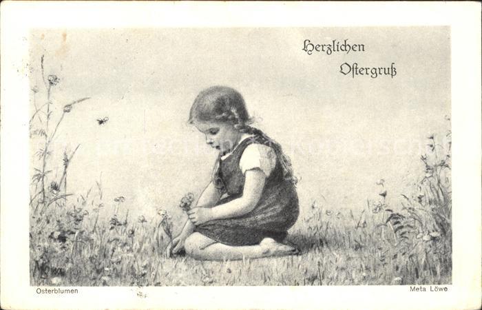 Loewe Meta Nr. 149 Osterblumen Ostern Kind